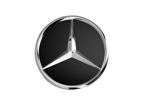 Mercedes-Benz Nabendeckel schwarz Stern erhaben